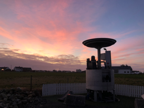 Bilde: Solnedgang Farsund